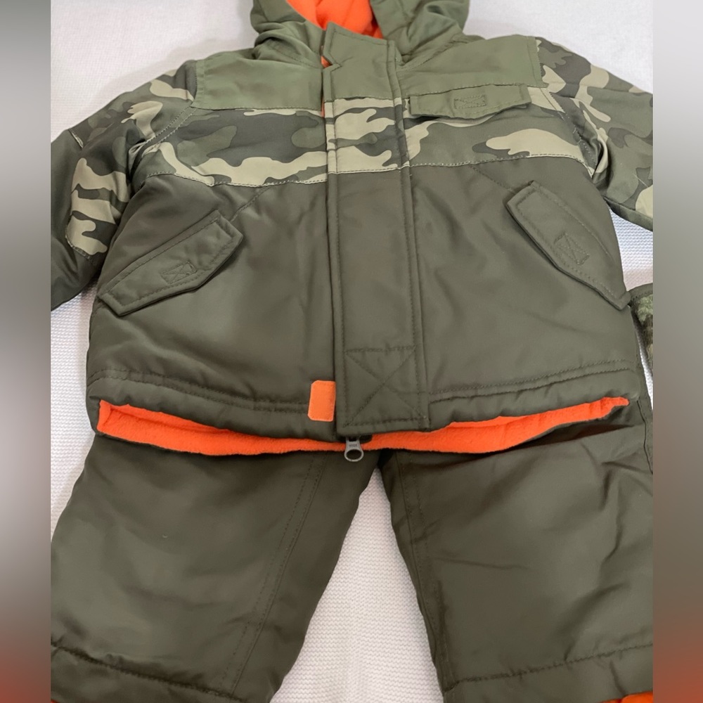 Army Green Snowsuit
